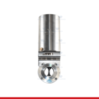 BUTT-WELD BUTTERFLY VALVE W/ SPRING RETURN VERTICAL CANISTER ACTUATOR - NORMALLY CLOSED SANVLVBUTFABFV#BWBFVSRC